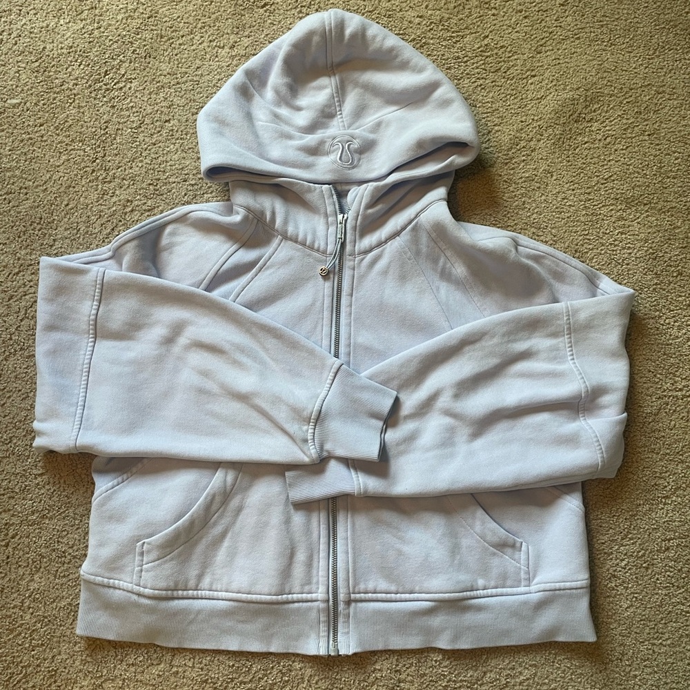 Lululemon Athletica Light Purple Scuba Hoodie